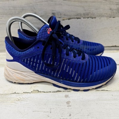 Asics Dynaflyte 2 Women s 6.5 Blue Running Trainers Sneakers Shoes T7D5N