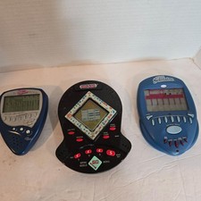 Vintage Hasbro Monopoly Jackpot Handheld Electronic Casino Game 1999 Black Toy