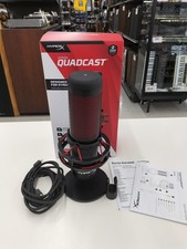 HyperX Quadcast USB Condenser Microphone for PC PS4 Gaming Standalone Used