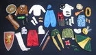 ** AUCTION Vintage Barbie KEN TRAVEL & COSTUME Outfits Clothes Shoes Accessories