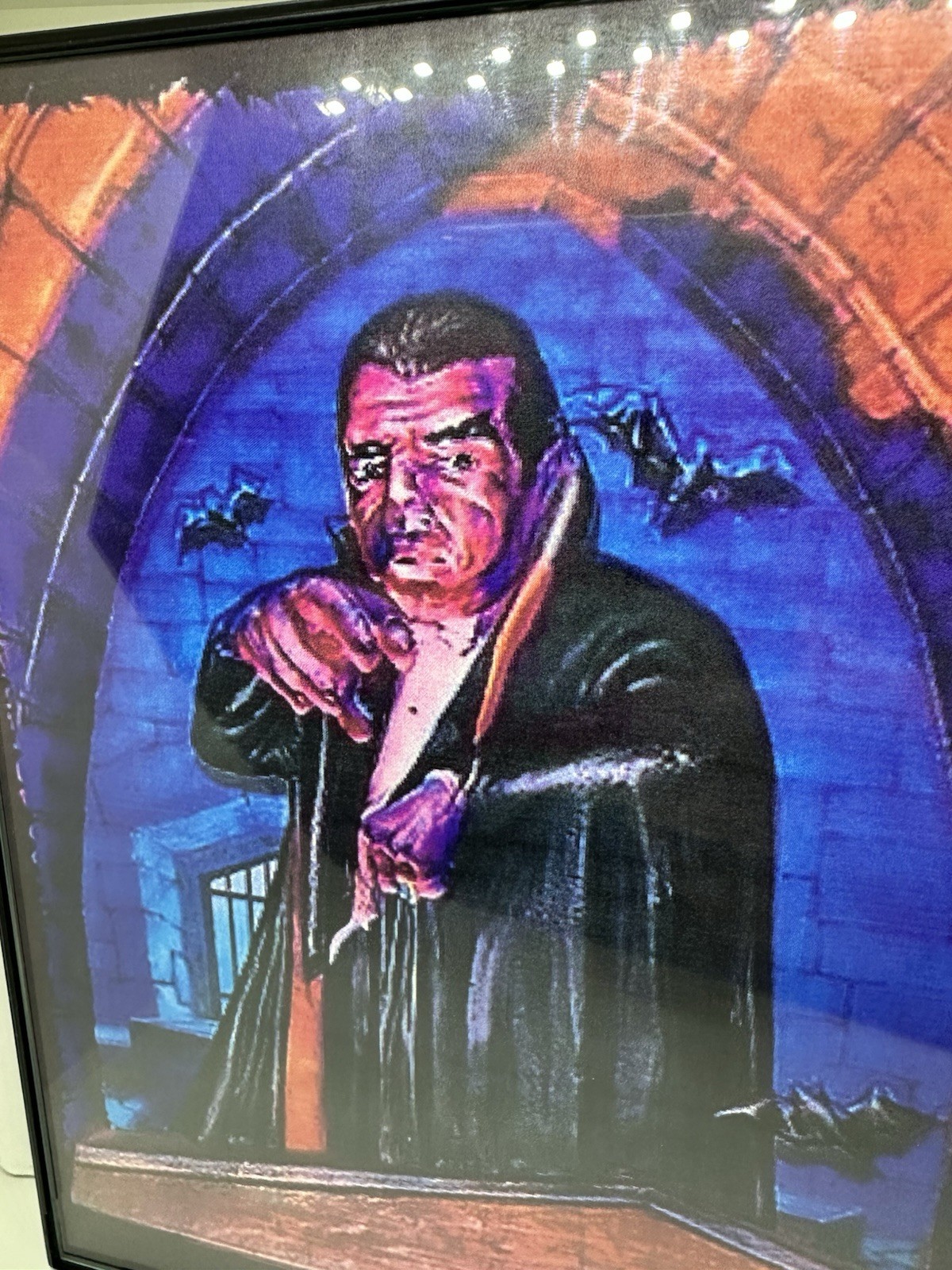 Universal Monsters Custom Made  Tribute The SPP Count Dracula Plaque Wall Hanger