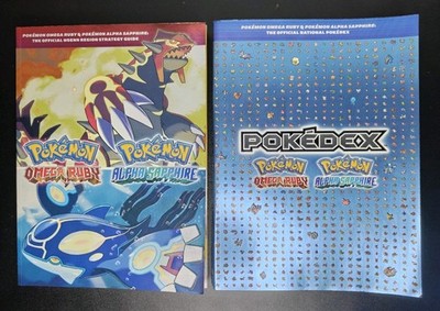 Pokémon Omega Ruby & Alpha Sapphire Strategy Guide + Pokedex with Posters