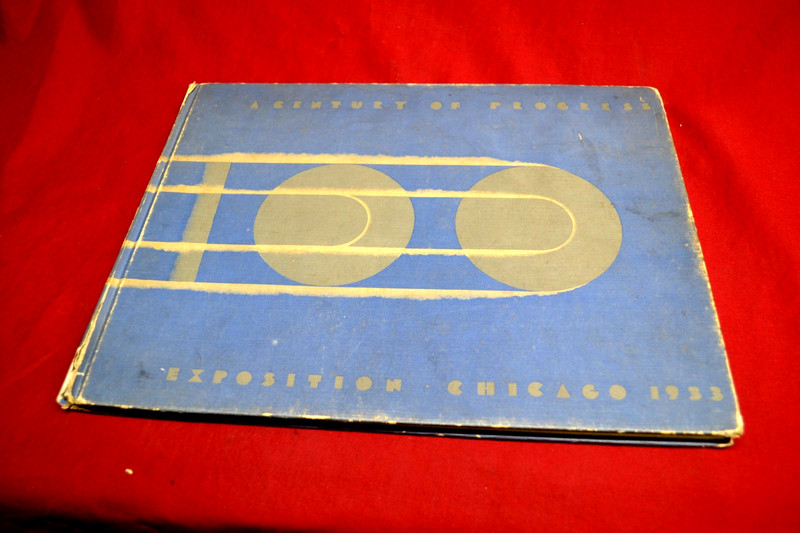 ORIGINAL A Century of Progress  (1933 World's Fair) * HARDCOVER * COLOR