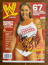 Trish Stratus Signed Autograph Signature 5x7 Color Glossy Photograph WWE