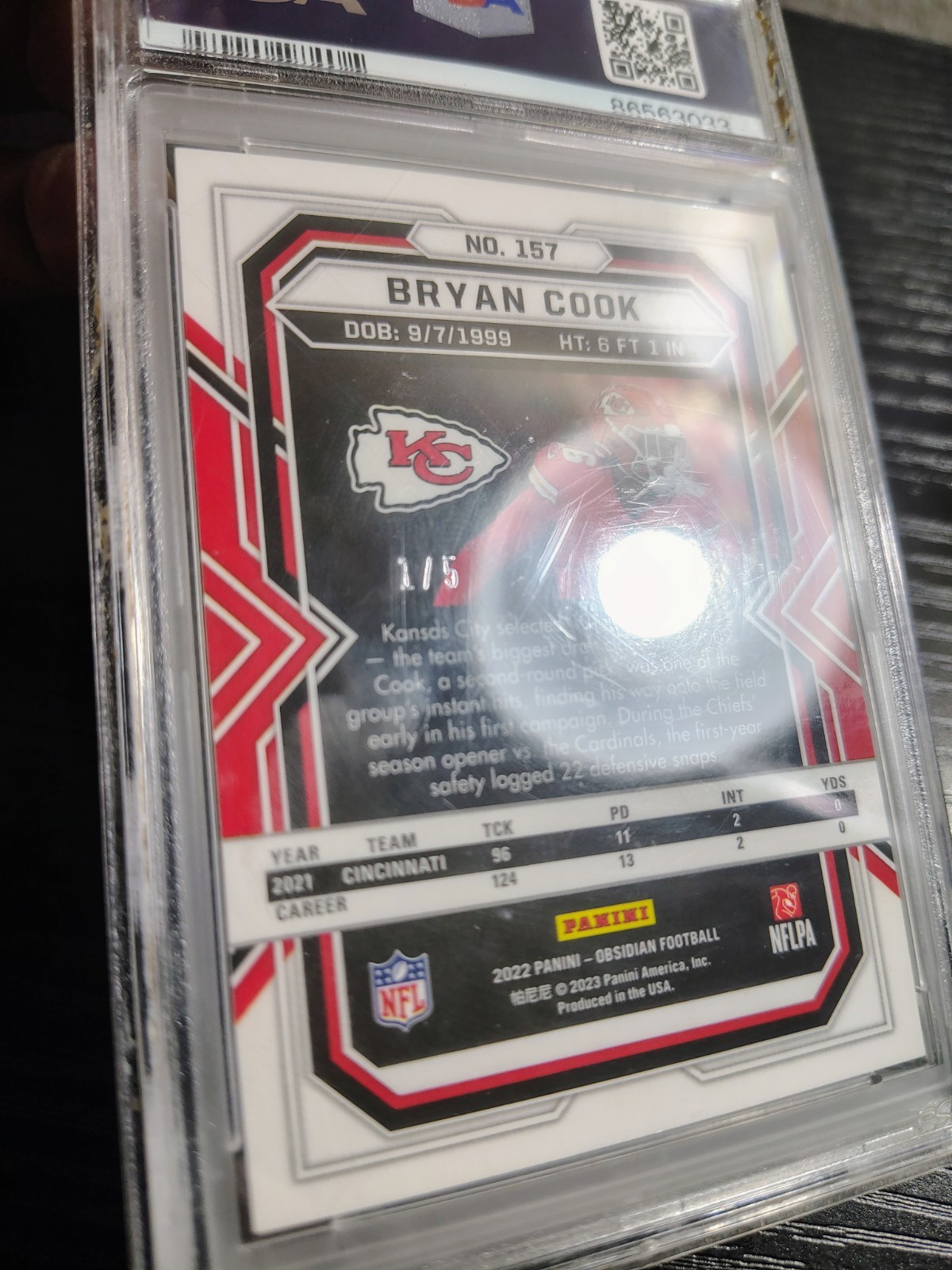 NFL Rookie Card Lot Red Mojo Orange Ice  PSA Electric Etch Neon Mojo 1/5 SSP RC view 2