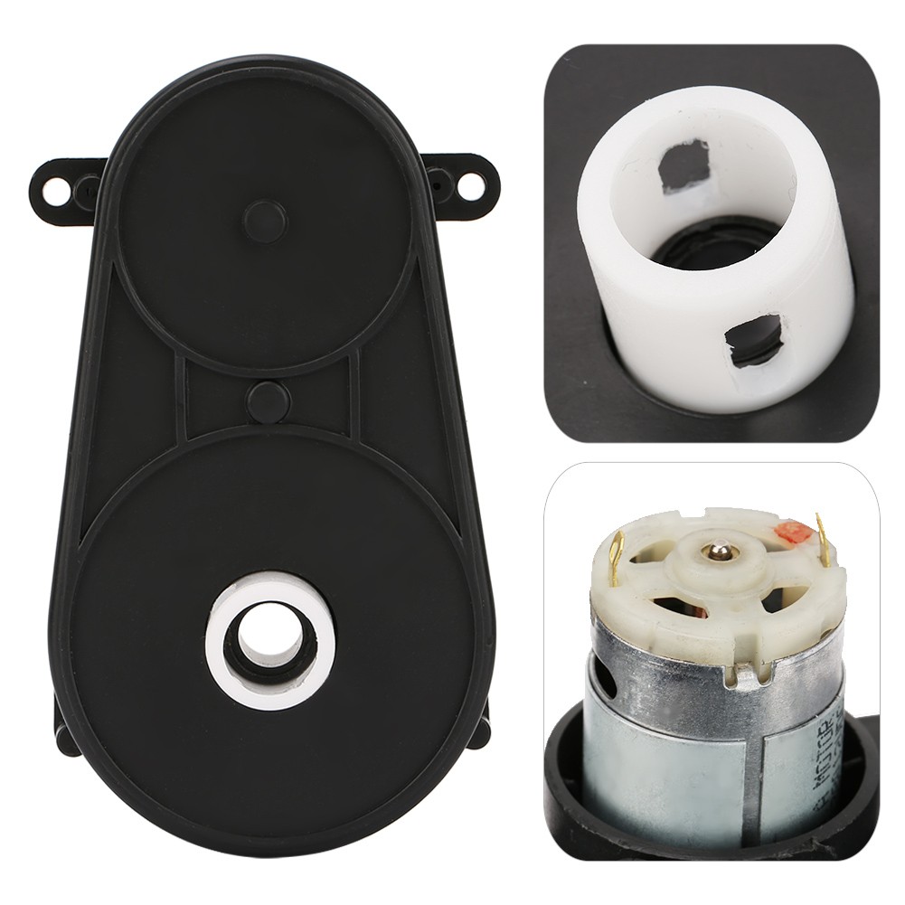RS380 Gear Box Electric Motor Steering Gearbox For Children Car Kids Toy