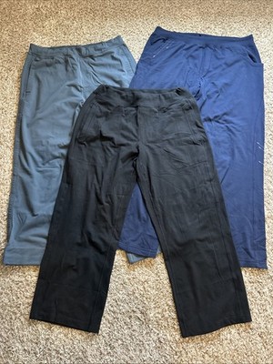 3 Pair Lot Lululemon Athletics Yoga Pants Blue & Black XL & 2XL? READ