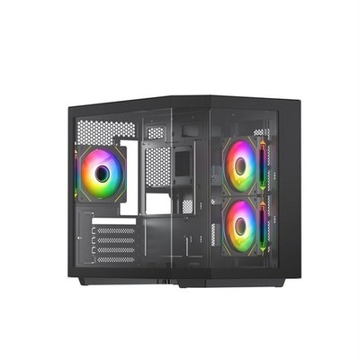 VIDA EDGE MINI MATX ARGB BLACK CASE Cube