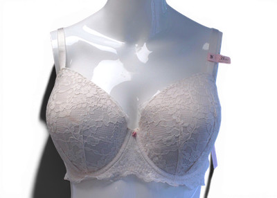 Victoria's Secret Dream Angels leicht gefütterter Halb-BH mit Spitze, creme, 38DD MARKS