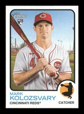 2022 Topps Heritage #511 Mark Kolozsvary Cincinnati Reds