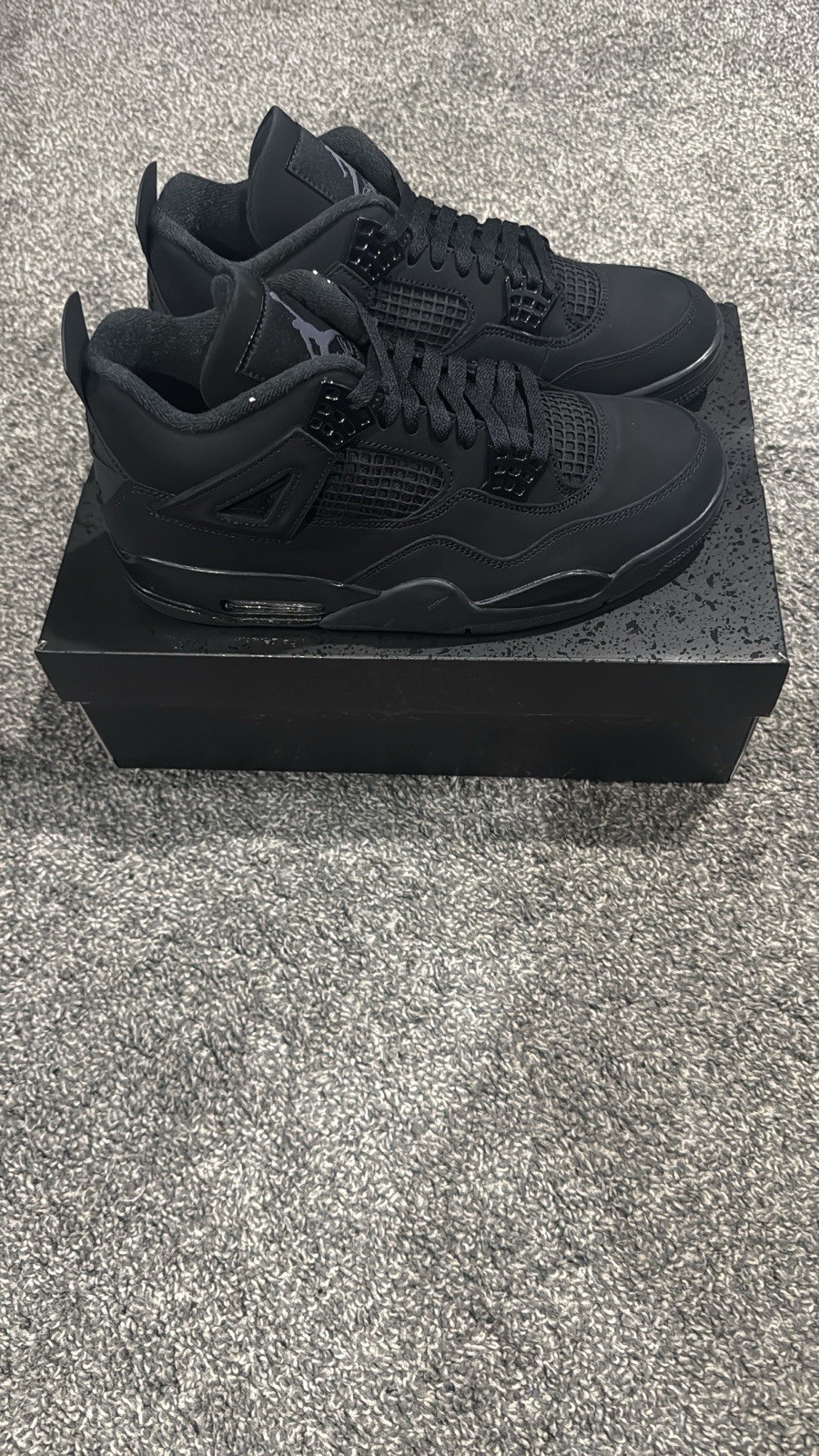 Size 11 - Air Jordan 4 Retro 2025 Black Cat *In Hand Fast Shipping * Authentic