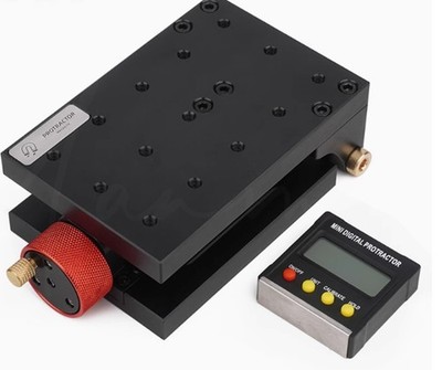 PT-QX09(90 degree)+Digital Inclinometer Adjustable Angle Tilt Hole Punching Base