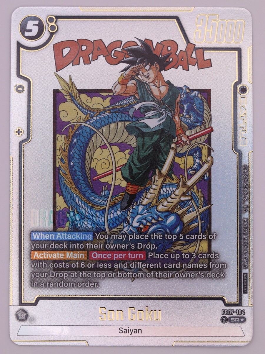 Son Goku 40th Anniversary FB07-104 Top 8 Promo Near Mint NM | eBay