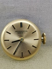 IWC 17j Cal. IWC C 431 Orologio da polso svizzero movimento ricambi/riparazione!