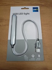 LAB 31 USB LED Light 45 CM Flexible Gooseneck Super Bright LED 7000 K Color Temp