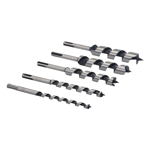 Silverline 633483 SDS Plus Auger Bit Set 5pce 10 - 25 mm 