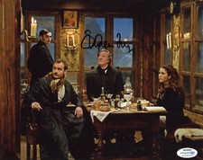 Stephen Fry Sherlock Holmes Autographed Signed 8x10 Photo ACOA
