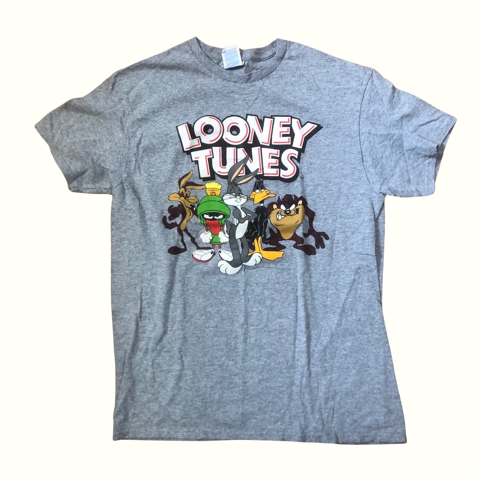 ALTRA T shirt personaggi Looney Tunes Medium Bugs Bunny Daffy Duck TAZ Marvin Martian