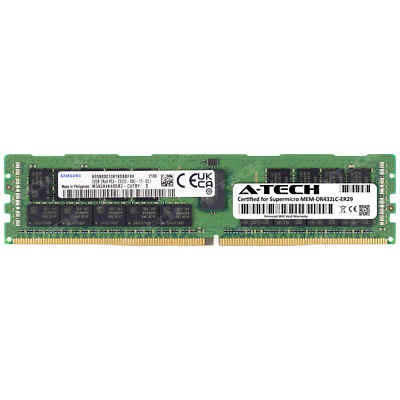 32GB PC4-23400 RDIMM Supermicro MEM-DR432LC-ER29 Samsung Equivalent Memory RAM