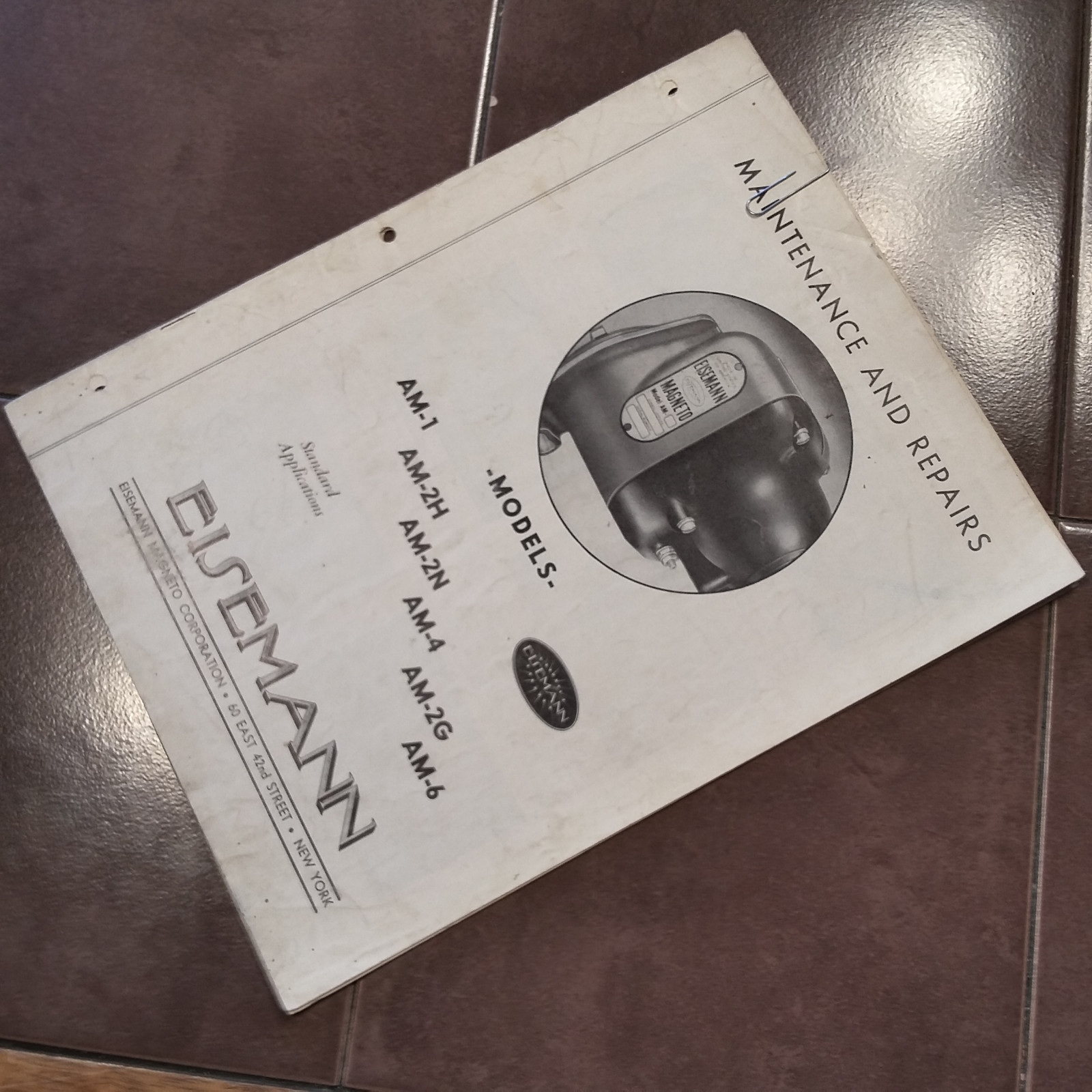 Eisemann AM1, AM2H, AM2N, AM4, AM2G & AM6 Service