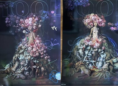 TOOL ポスター　12枚　まとめ売り TOOL BAND SIGNED POSTER FOIL 1/12 UNSIGNED 1/13/2024 MSG NY