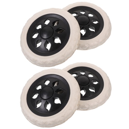 Multipurpose 4Pcs Shopping boutiques Cart Casters Easy to Install and Store