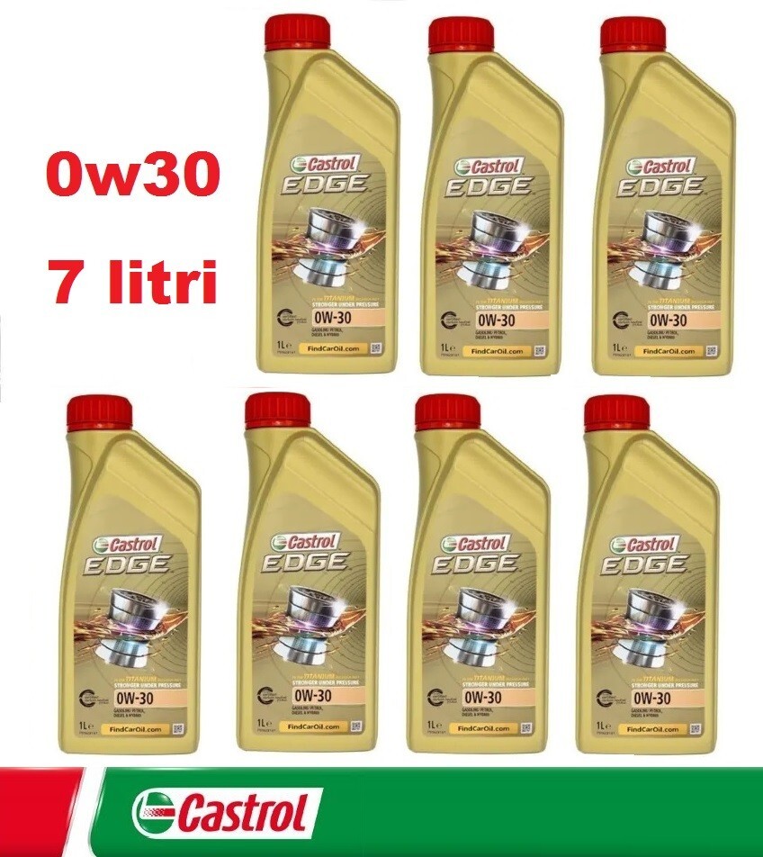 Olio Motore 7 LITRI CASTROL EDGE TITANIUM FST 0w30 SINTETICO BMW Longlife-04