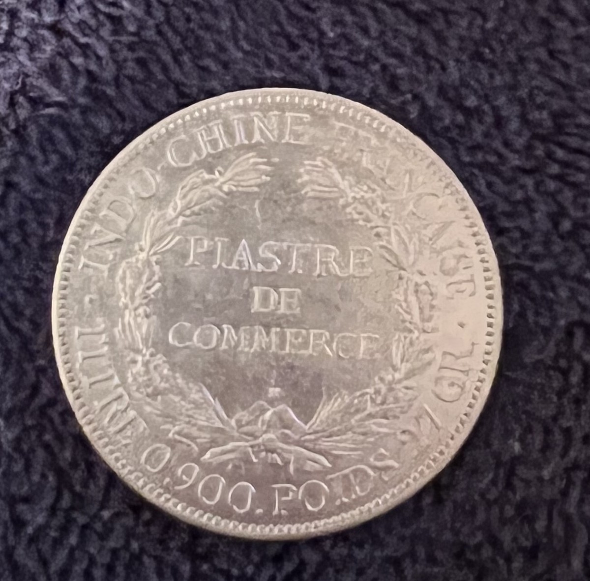 1922H French Indo-China Piastre Silver Coin | eBay