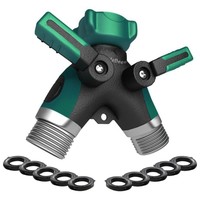 Water Hose Splitter Lifebee Garden Hose Connector 2 Way With 10-piece Washer on sale Water Hose Splitter Lifebee Garden Hose Connector 2 Way With 10-piece Washer on sale