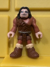 Fisher Price Imaginext Ultra T-Rex Ice Dino Black Haired Caveman Figure
