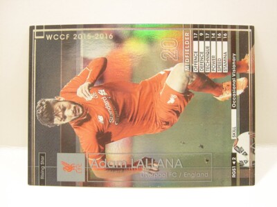 Panini WCCF 2015-16 RGS Adam Lallana 1988 England No.20 Liverpool