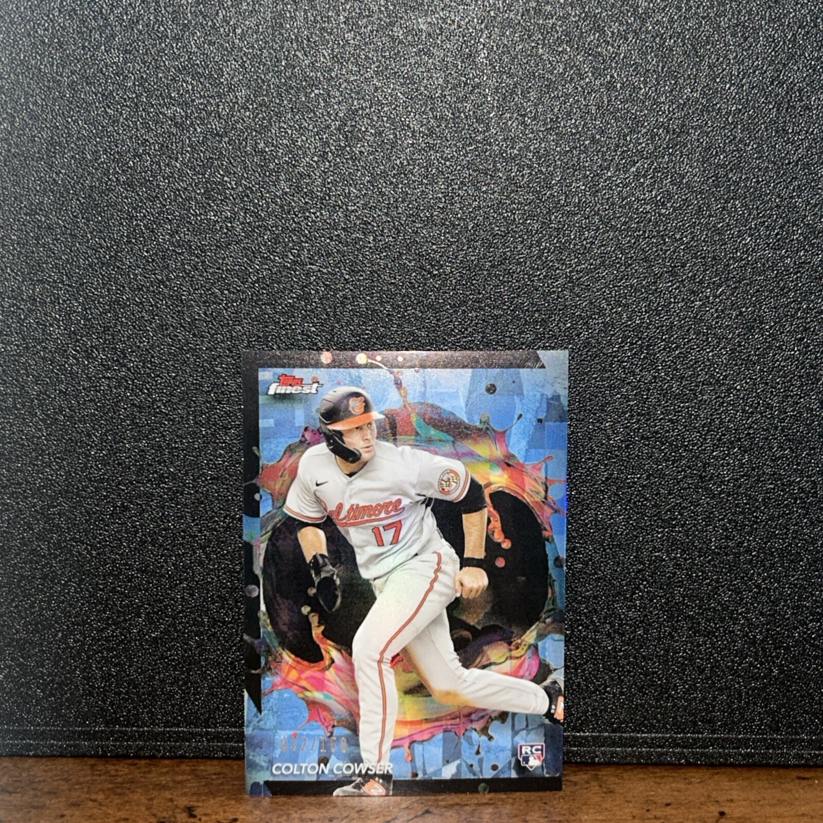 2024 Topps Finest - Rare Sky Blue Refractor #255 Colton Cowser /150 (RC)