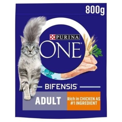 Purina One Adult Katzentrockenfutter Hühnergeschmack 800g