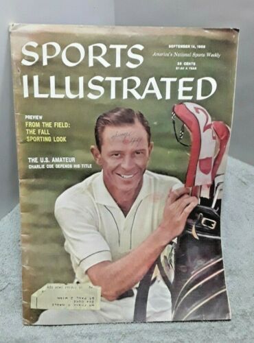 Sports Illustrated September 14 1959 Charlie Coe US Amateur Golfer golf - Picture 1 of 1