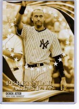 Derek Jeter 2019 Topps Update Perennial All-Stars 5x7 Gold #PAS-17 /10 Yankees 