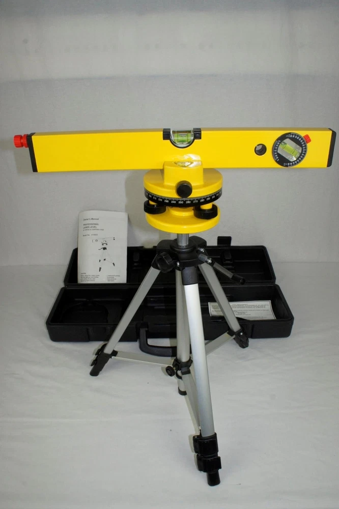 PROFESSIONAL LASER LEVEL WITH TRIPOD & CARRYING CASE EPT-97A 400mm TUV