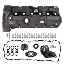 Fits BMW E70 E82 E90 E91 X3 X5 Engine Valve Cover w/ Gasket & Bolts 11127552281
