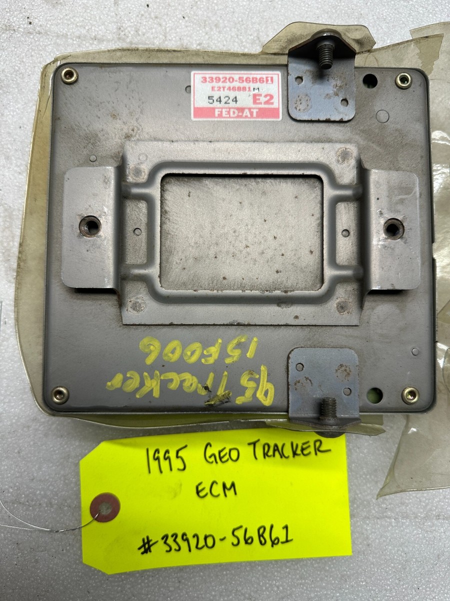95 GEO TRACKER SUZUKI SIDEKICK 1.6 AUTO COMPUTER ECM ECU 33920