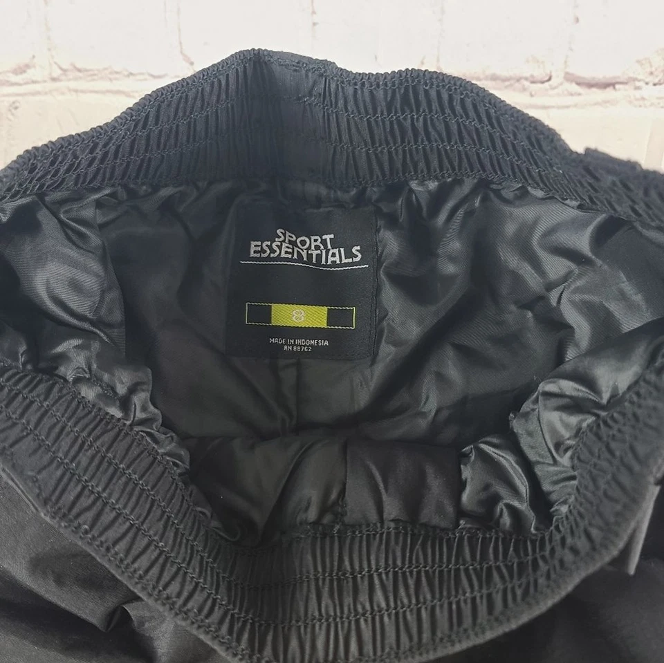 Sport Essentials Kids 8 Snow Ski Pants Black Pull On - Image 4 of 4