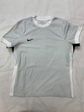 Nike ADV Vapor V Jersey Women's M Soccer Futbol FZ9278 White Gray Short Sleeve