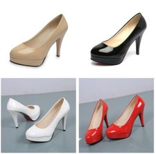 Womens Wedding Stilettos Shoes Pumps High Heel Platform Fashion New ALL US Sz
