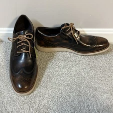 Rockport - Men's Total Motion Craft Wing Tip Walking Dress Shoes Size 12