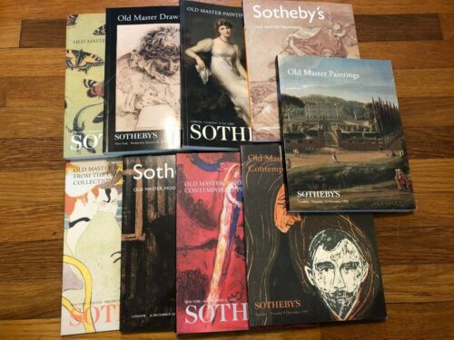 (9) Old Master Paintings / Drawings / Prints Art Auction Catalogs - Sotheby's!! - 第 1/9 張圖片