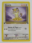 Meowth Jungle Set 56/64 1st Edition Italian Common Pokemon TCG NM/Mint