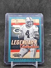 2013 Panini Contenders Football Brett Favre Legendary Contenders #7/10 Packers