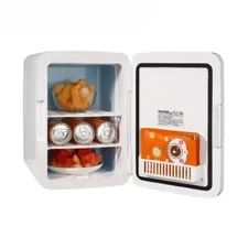 10L Car Refrigerator Mini Skincare Fridge Cool Freezer Food Drink Box Container