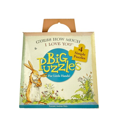 Guess How Much I Love You Puzzles Ages 2+ 4 Simple Puzzles of the 4 Seasons