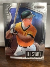 Mark McGwire 2022 Prizm Baseball Old School #OS-7  - Oakland A's