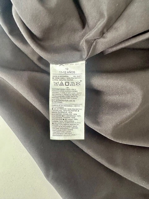 Girl's Dresses Janie and Jack Black Velvet Dress Size 12 - Image 4 of 4