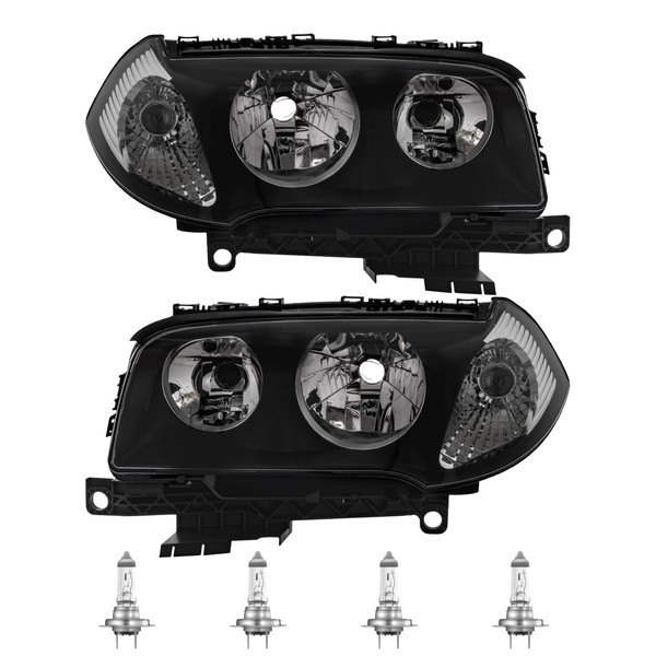Scheinwerfer Set Rechts & Links Weiß H7/H7 FüR BMW X3 E83 Inkl. Osram Lampen-image
